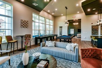 Clubhouse lounge